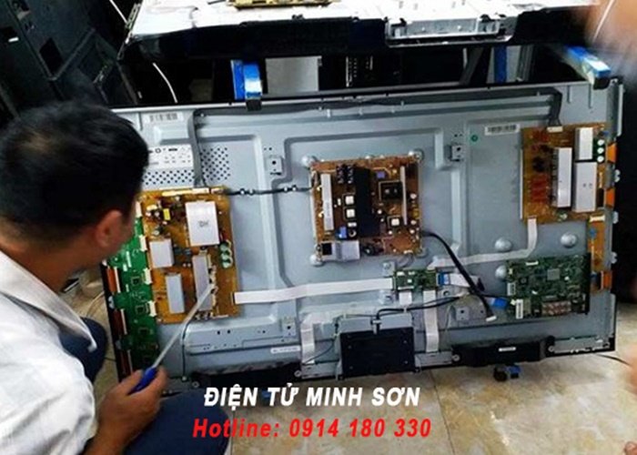 Quy trình sửa tivi mất tiếng tại Điện Tử Minh Sơn